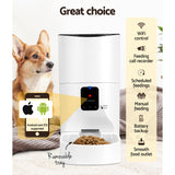 DS NA Automatic Pet Feeder 9L Auto Wifi Dog Cat Feeder Smart Food App Dispenser
