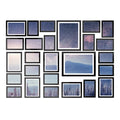 DS NA Photo Frames 26PCS  8x10in 5x7in 4x6in 3.5x5in Hanging Wall Frame Black
