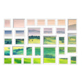 DS NA Photo Frames 30PCS  8x10in 5x7in 4x6in 3.5x5in Hanging Wall Frame White