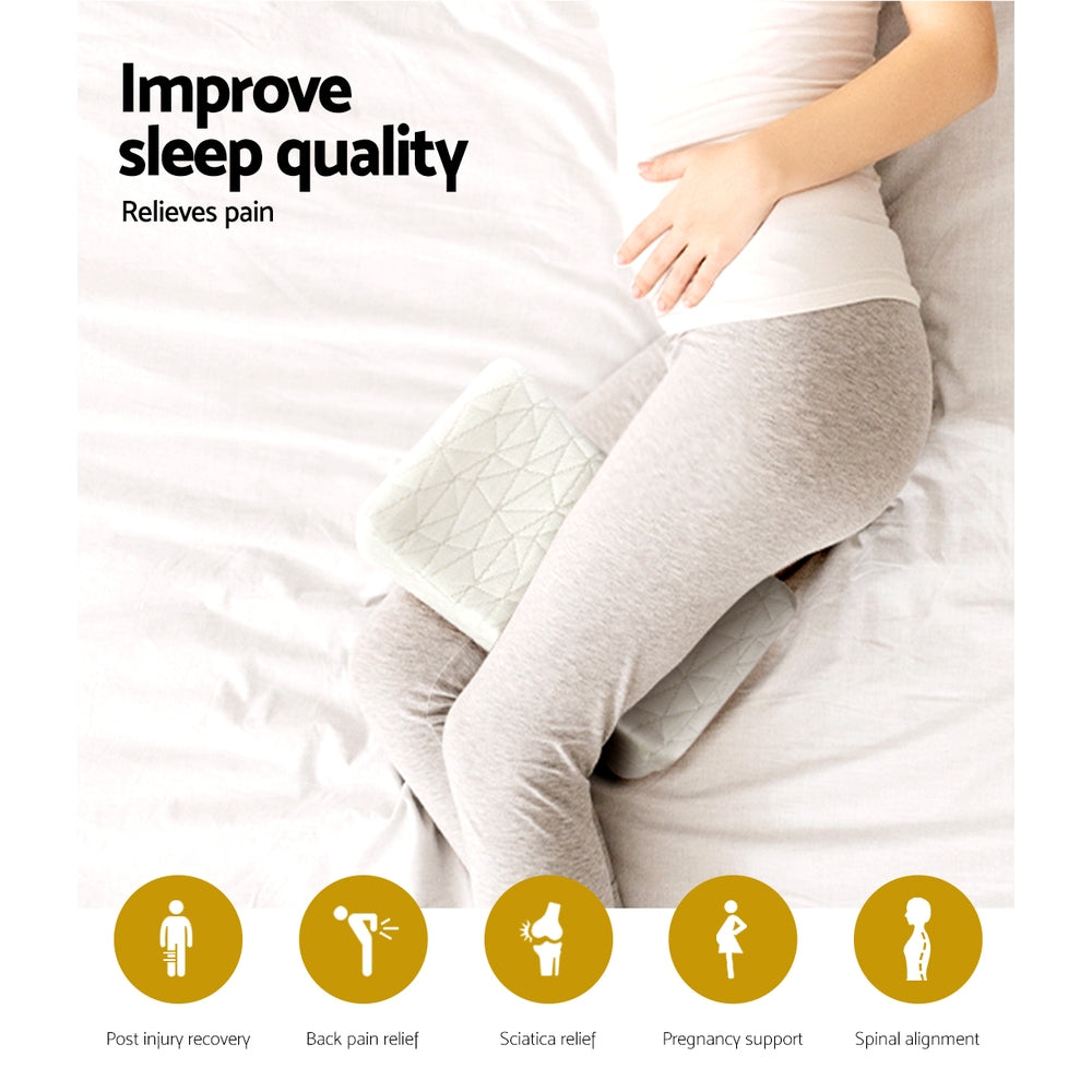 DS NA Memory Foam Pillow Cushion Neck Support Knee Leg Pillows Soft