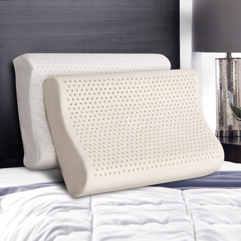DS NA Giselle Latex Pillow Contour Latex Pillows Set of 2