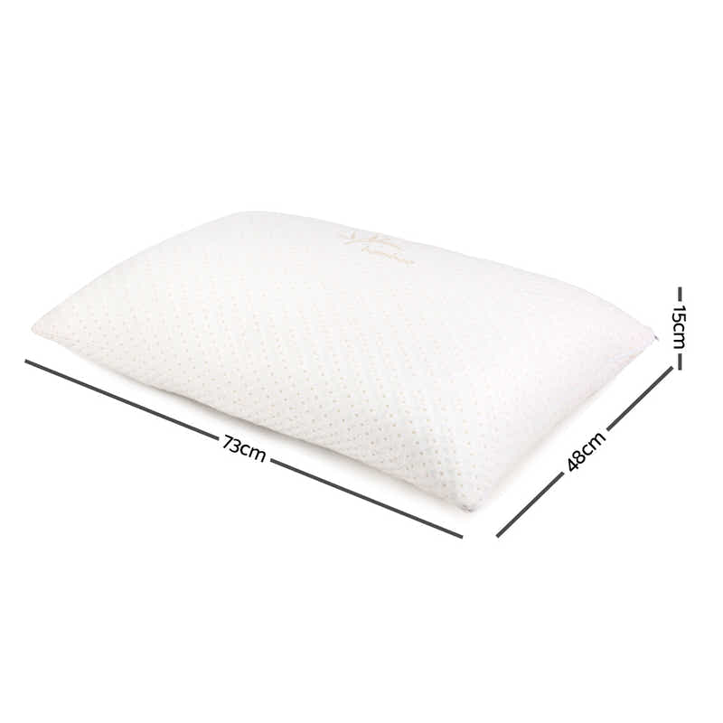 DS NA Giselle Bedding Set of 2 Single Bamboo Memory Foam Pillow