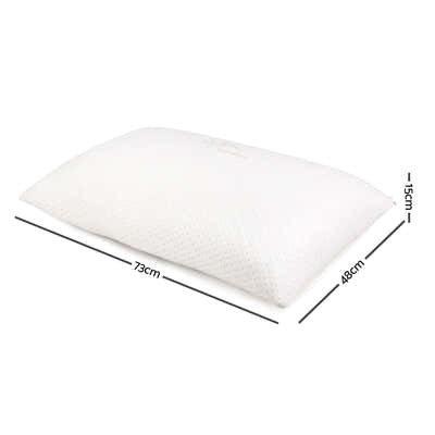 DS NA Giselle Bedding Set of 2 Single Bamboo Memory Foam Pillow
