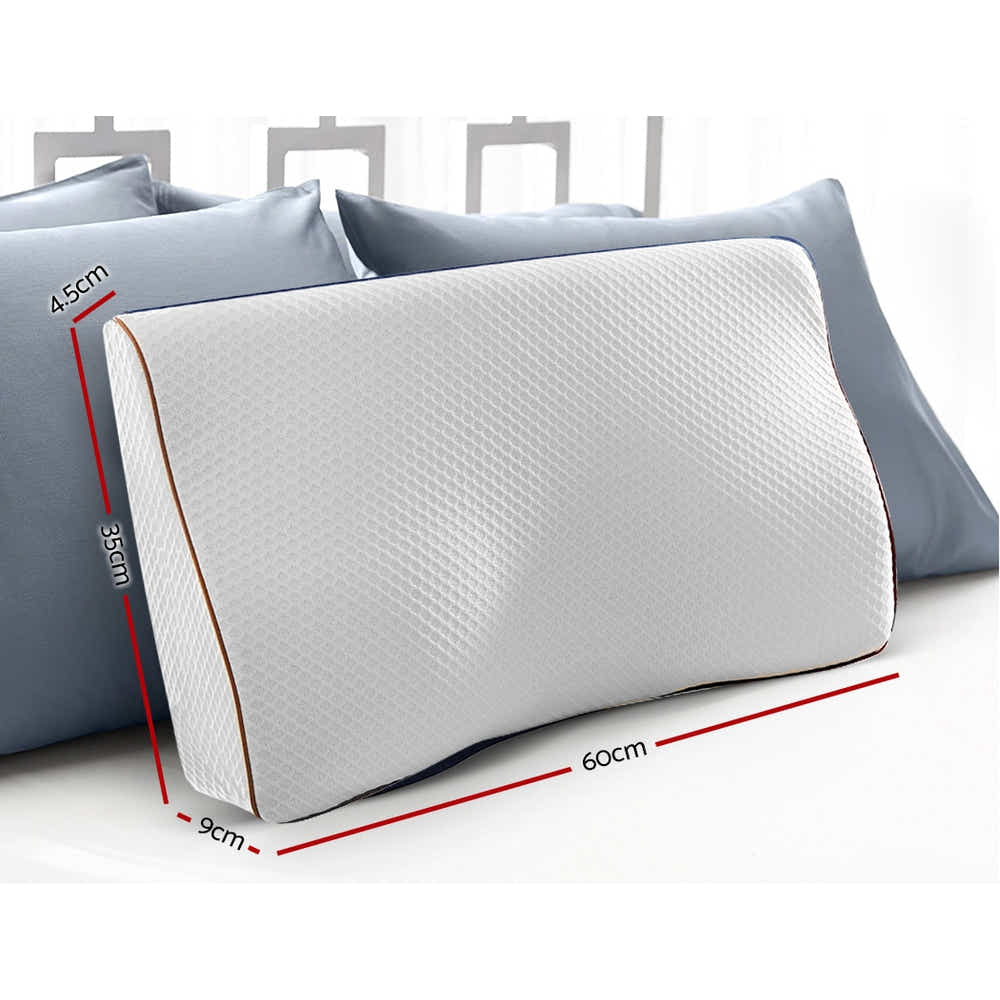 DS NA Memory Foam Pillow Neck Pillows Contour Rebound Pain Relief Support