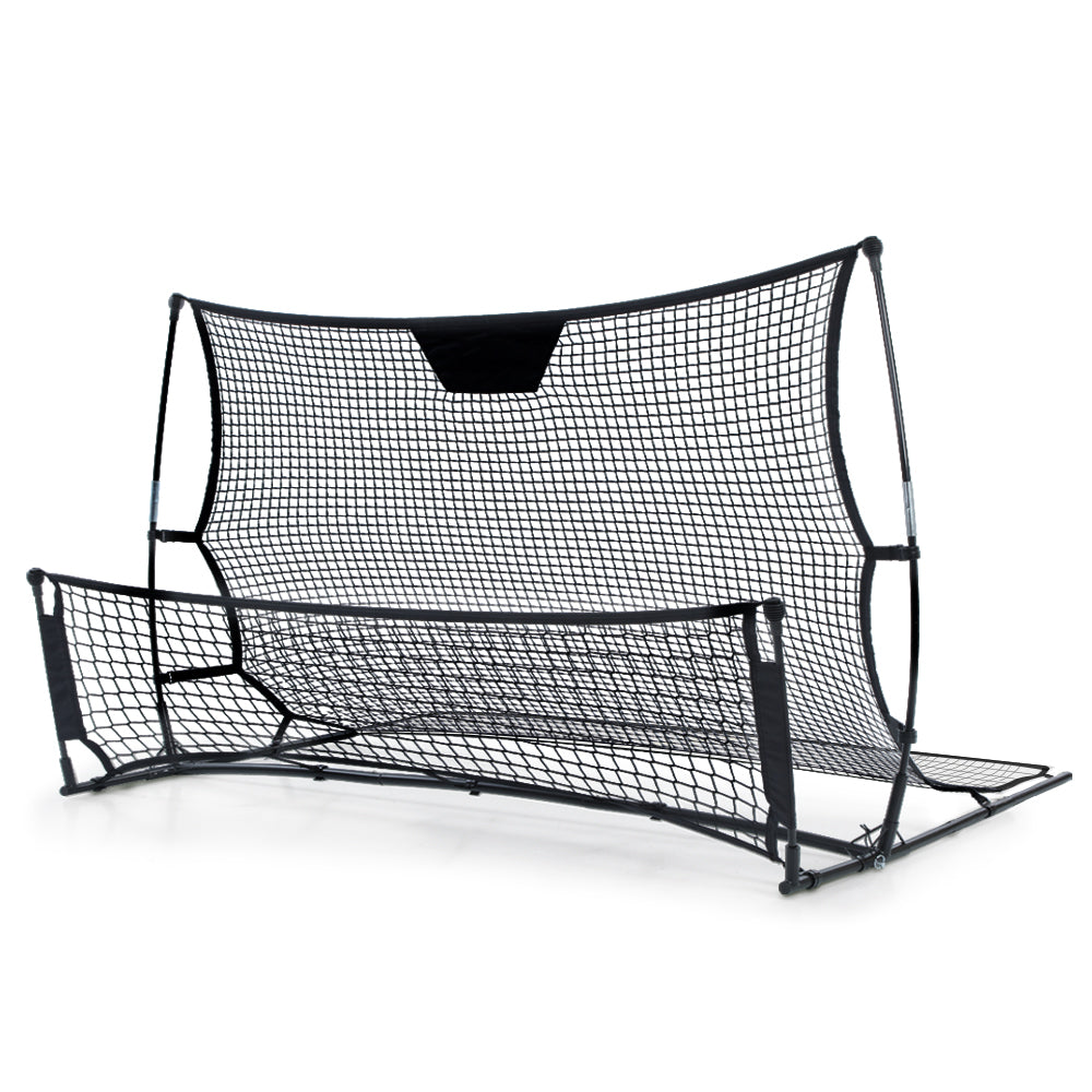 DS NA Everfit Portable Soccer Rebounder Net Volley Training Football Goal XL
