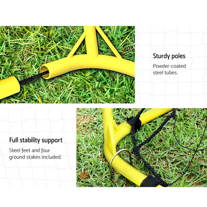 Portable Soccer Football Goal Net Kids Outdoor Training Sports 3.6M XL