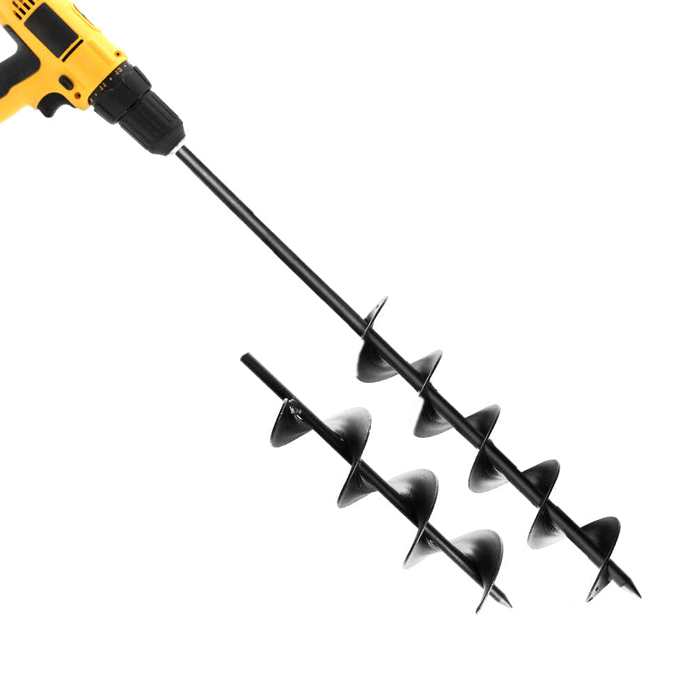 DS NA Power Garden Spiral Auger Hole Digger Earth Drill Bit ????75x300 & 600mm