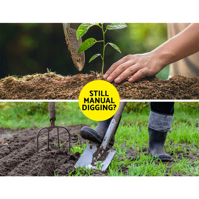 DS NA Power Garden Spiral Auger Hole Digger Earth Drill Bit ????75x300 & 600mm