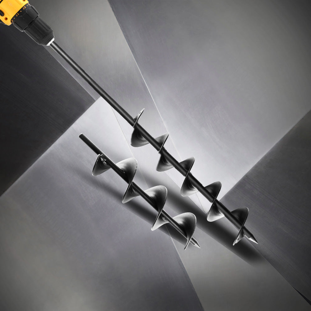 DS NA Power Garden Spiral Auger Hole Digger Earth Drill Bit ????75x300 & 600mm