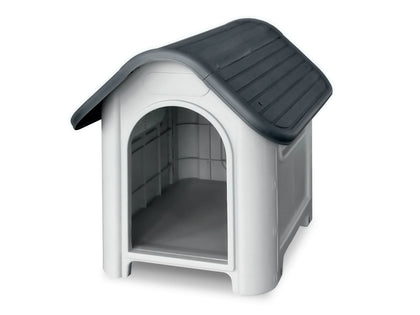 Plastic Dog House Grey