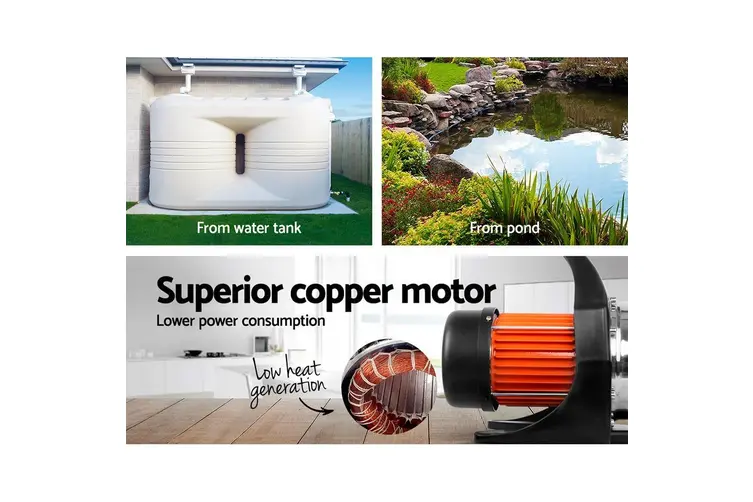 DS NA Giantz 1500W Garden High Pressure Water Pump