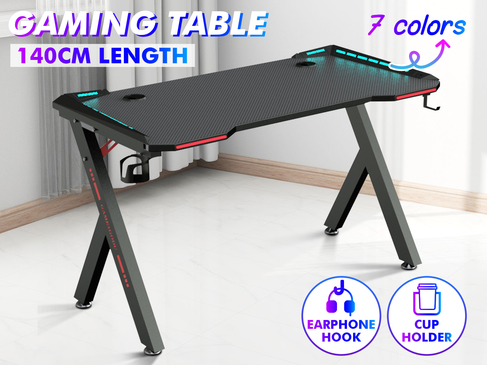 Gaming Table R5 140cm