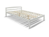 T Double bed frame with mattress