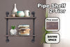Pipe Shelf 2-Tier