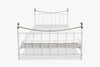 High Victorian Bed Frame Queen with Mattress Combo
