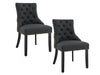 Dining Chair Charcoal X2