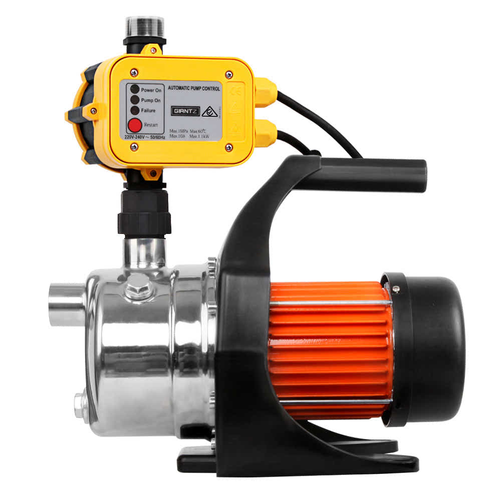DS NA Giantz 800W High Pressure Garden Water Pump with Auto Controller