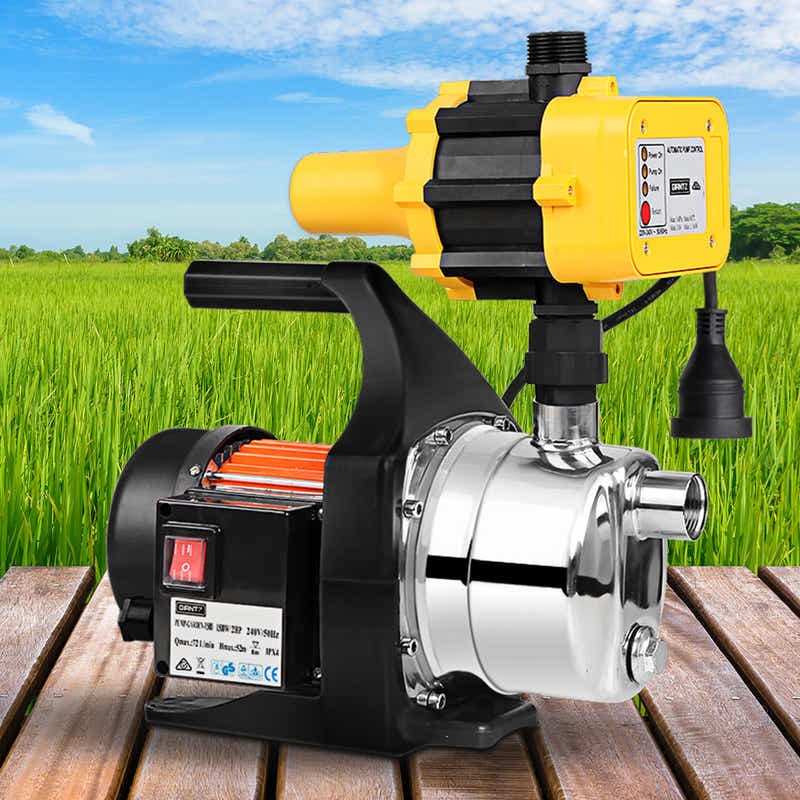DS NA Giantz 800W High Pressure Garden Water Pump with Auto Controller