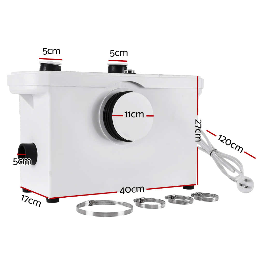 DS NA Macerator Sewerage Pump Waste Water/ Toilet Disposal/ Laundry Basement