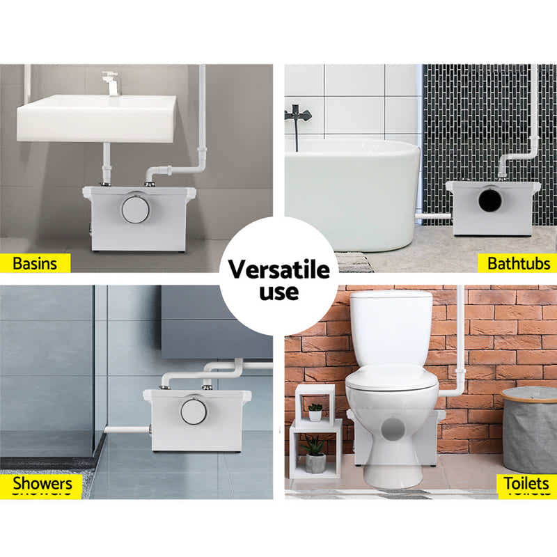 DS NA Macerator Sewerage Pump Waste Water/ Toilet Disposal/ Laundry Basement