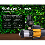 DS NA 2500W Multi Stage Water Pump Pressure Rain Tank Farm House Irrigation