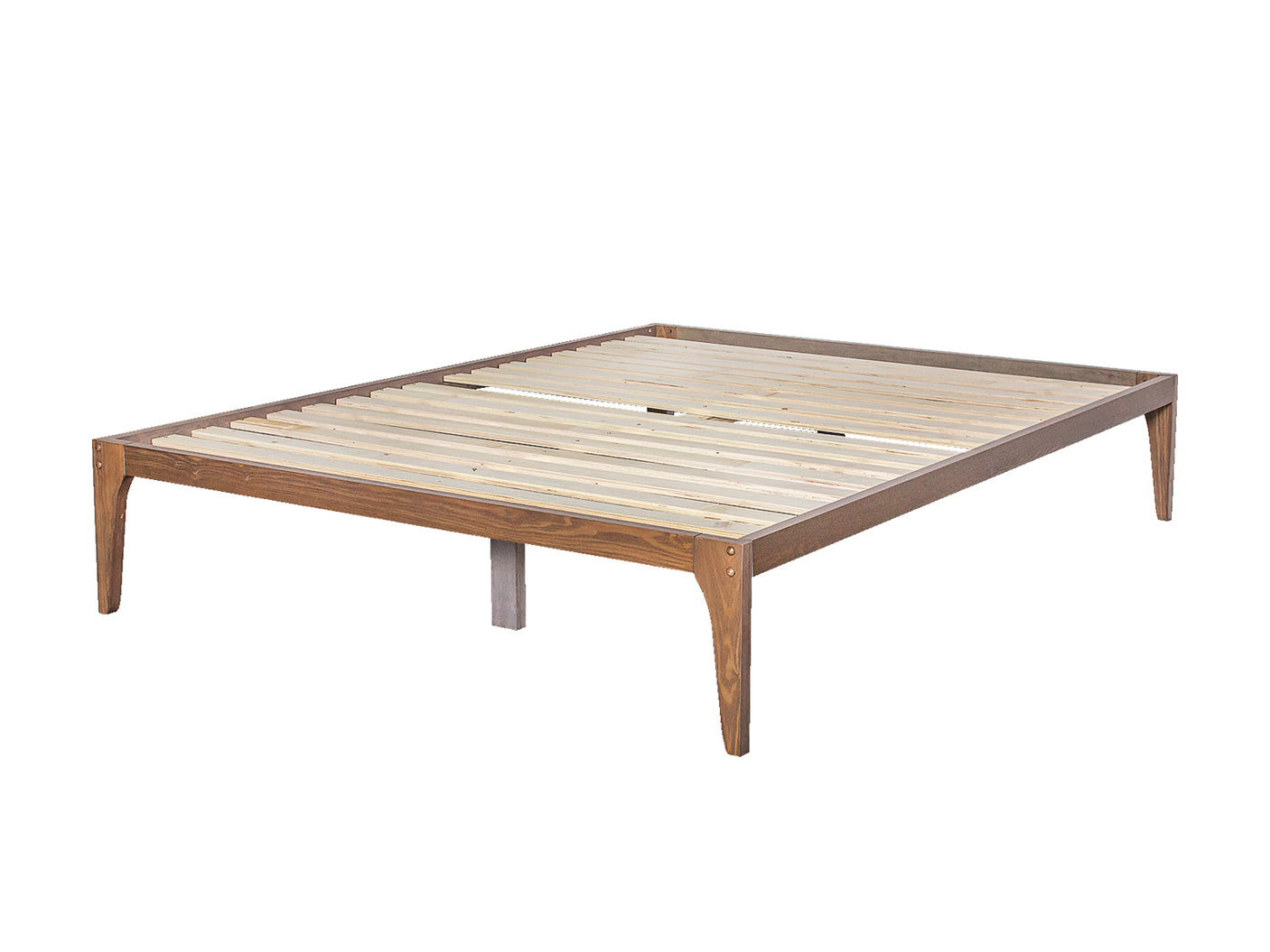 Samuel Queen Bedframe - Walnut