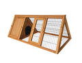 DS Wooden Rabbit Hutch - 118cm