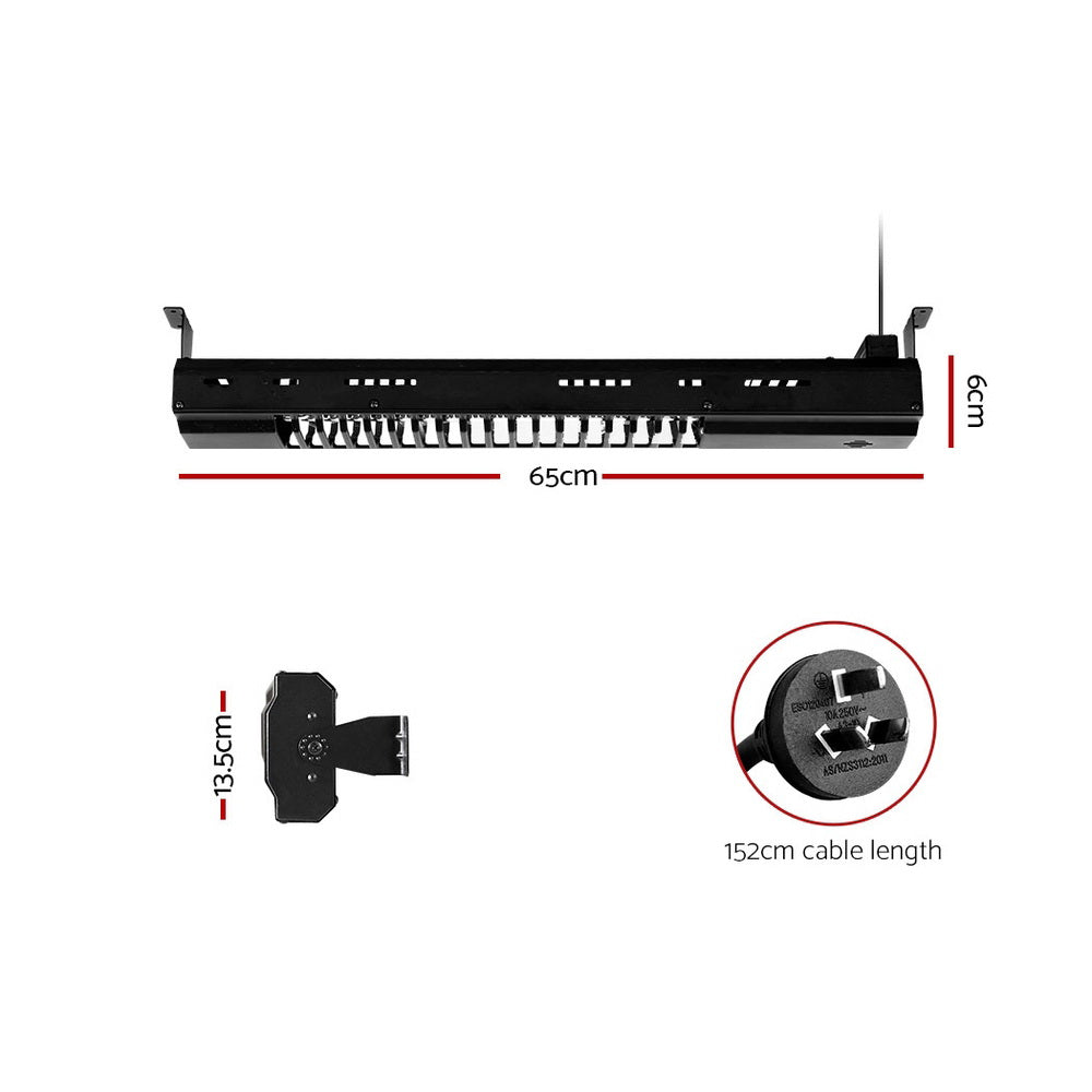DS NA  Electric Strip Heater Infrared Radiant Heaters Reamote control 2000W