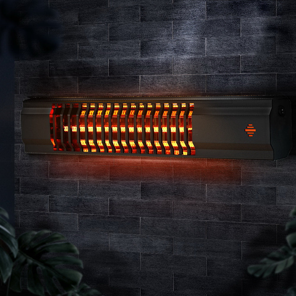 DS NA  Electric Strip Heater Infrared Radiant Heaters Reamote control 2000W