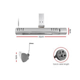 DS NA  Electric Infrared Strip Heater Radiant Heaters Reamote control 2000W