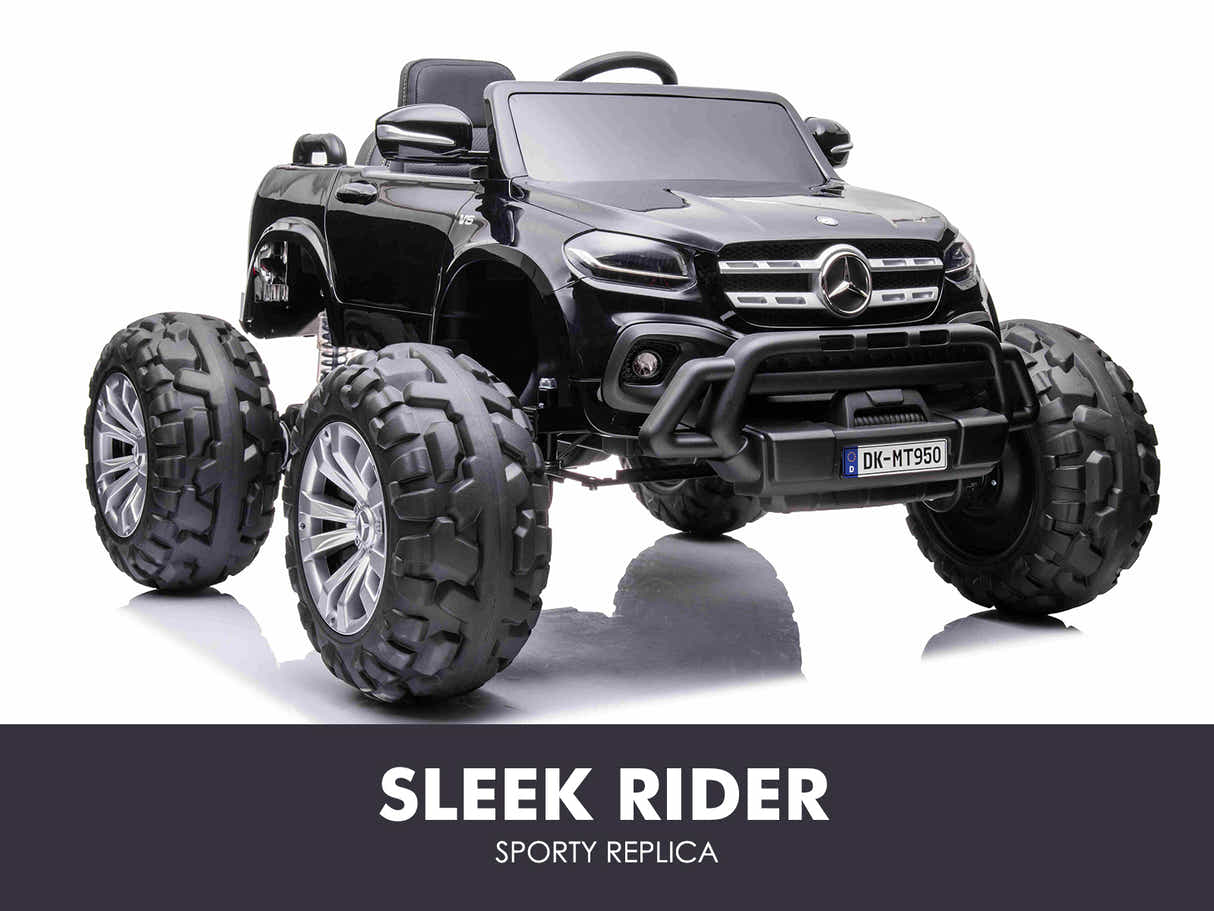 Kids Ride On Car Mercedes-Benz Truck - Black