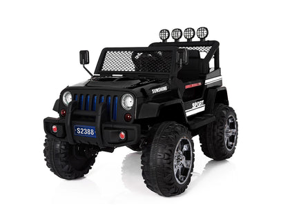 DS Kids Ride On Jeep Toys Car Black Color