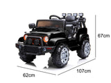 DS Ride On Jeep Toys Car Black Color