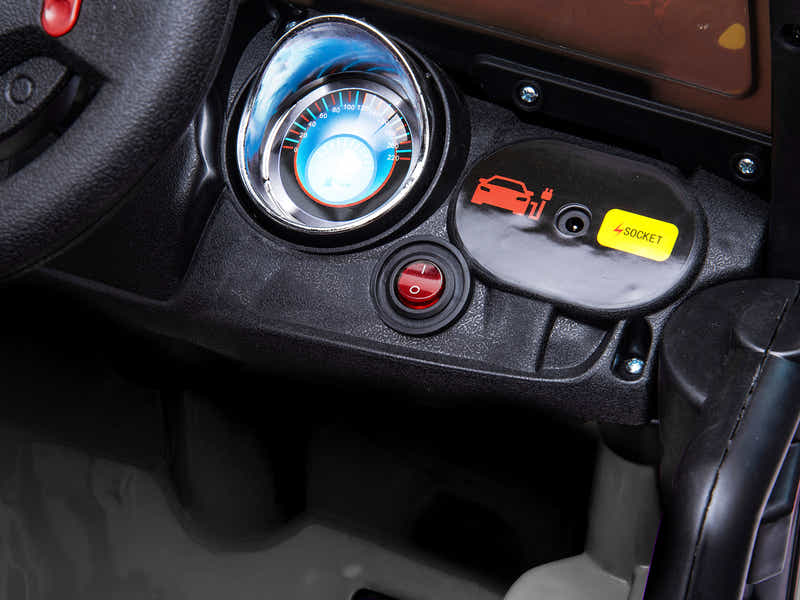 DS Ride On Jeep Toys Car Black Color