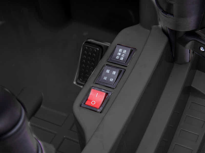 DS Ride On Jeep Toys Car Black Color