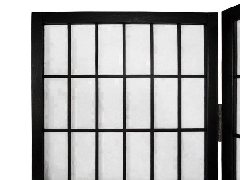 6-Panel Room Divider C M1 - Black