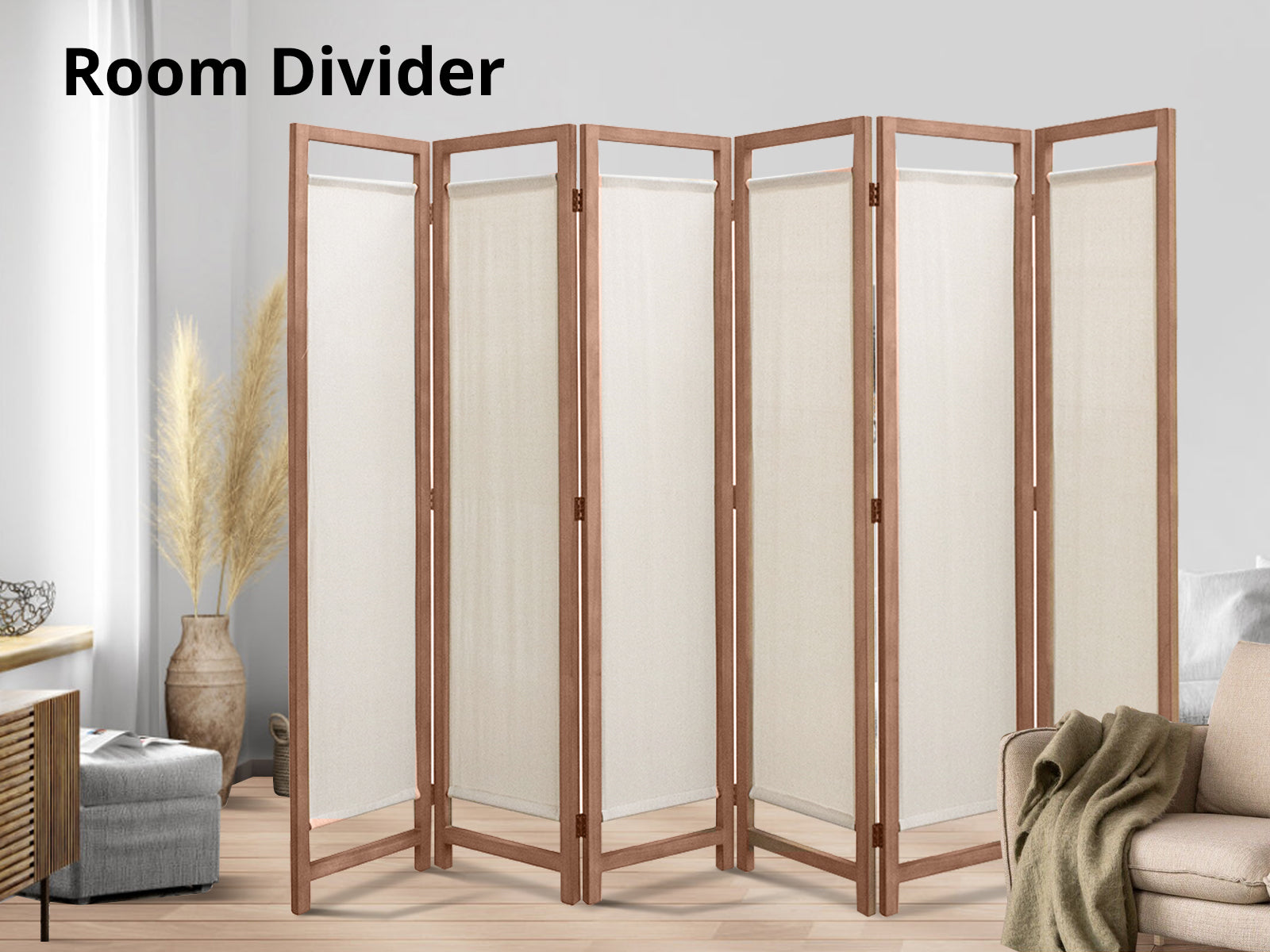 Room divider C M4-6 Brown
