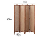 Room divider C M5-4 Dark brown