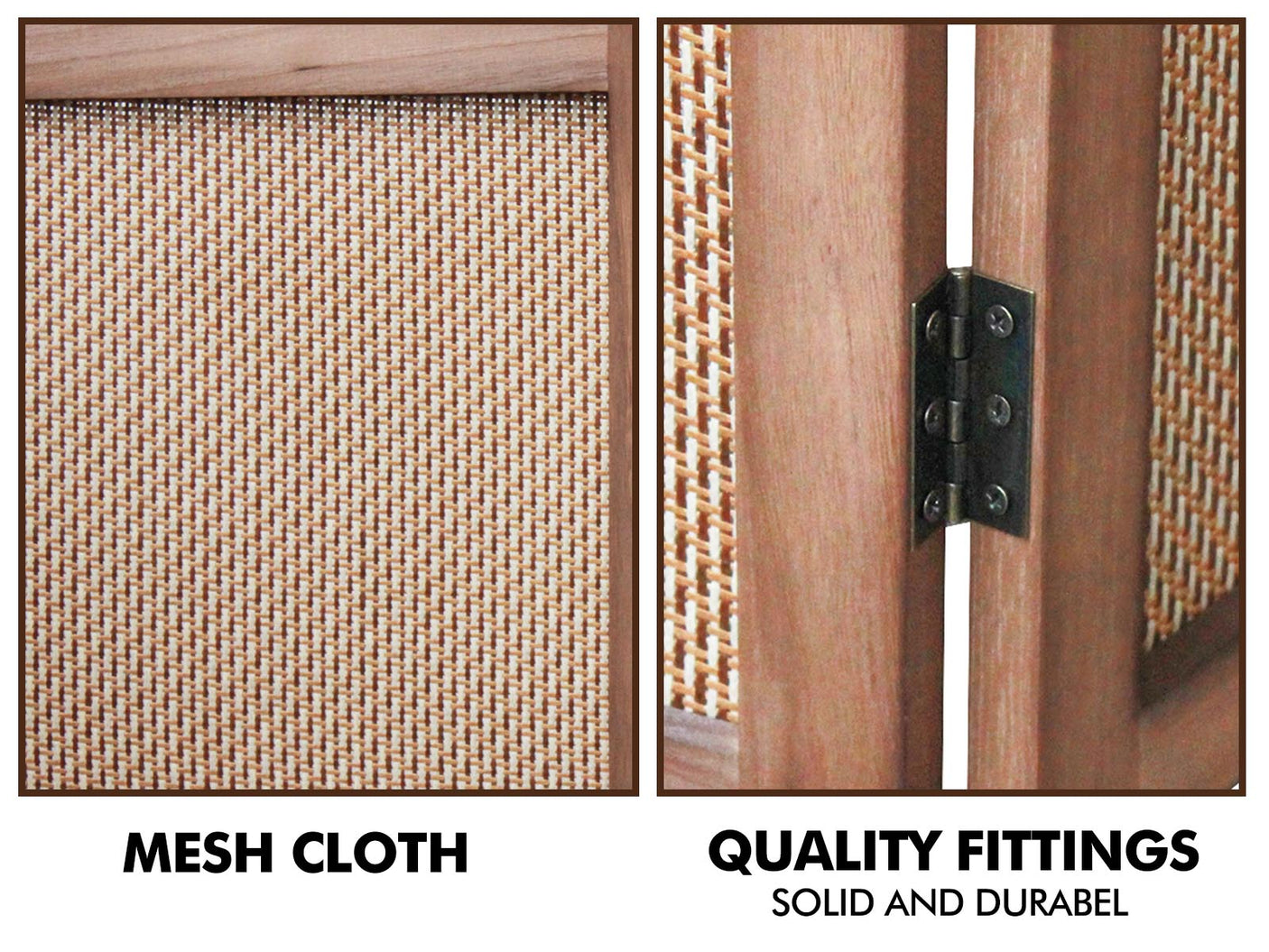 Room divider C M5-4 Dark brown