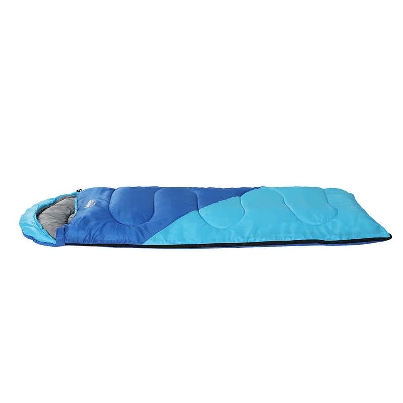 DS NA Weisshorn Sleeping Bag Bags Kids 172cm Camping Hiking Thermal Blue