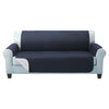 DS NA Artiss Sofa Cover Quilted Couch Covers Lounge Protector 3 Seater Dark Grey