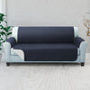 DS NA Artiss Sofa Cover Quilted Couch Covers Lounge Protector 3 Seater Dark Grey