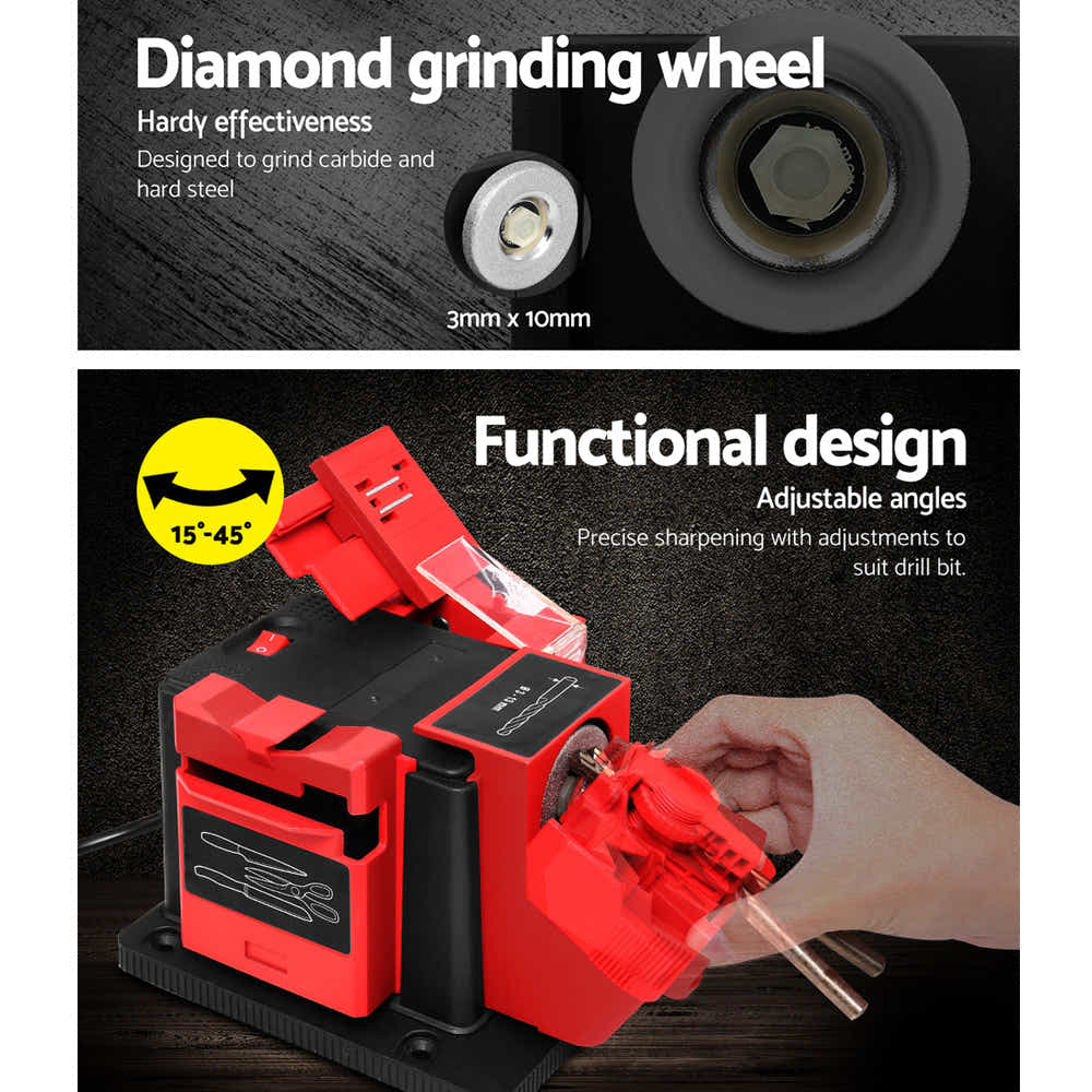 GIANTZ Electric Multi Tool Sharpener Function Drill Knife Scissors Chisel