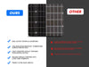 Mono Glass Solar Panel 60W