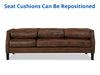 Adecor Corner Couch Brown