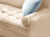 Gyllene Velvet Sofa