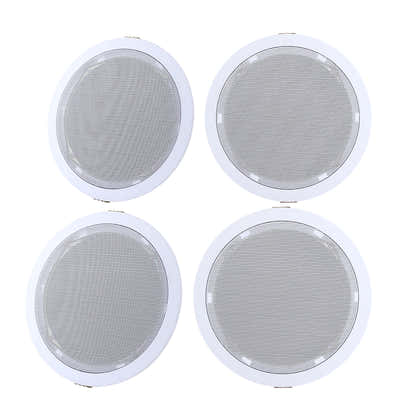 DS NA  6 Inch Ceiling Speakers In Wall Speaker Home Audio Stereos Tweeter 4pcs