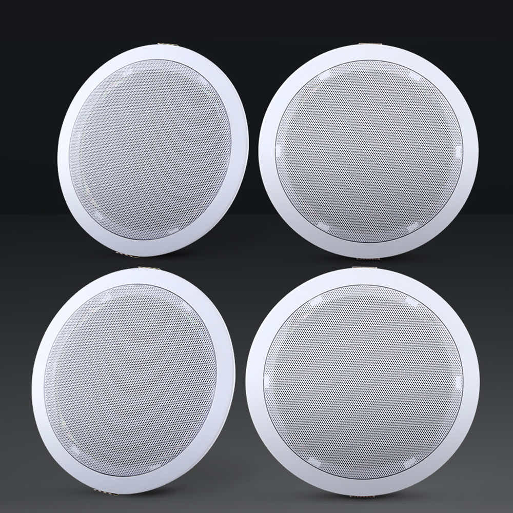 DS NA  6 Inch Ceiling Speakers In Wall Speaker Home Audio Stereos Tweeter 4pcs