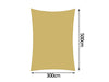 Shade Sail 3X5M Waterproof