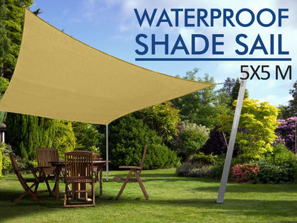 Shade Sail Waterproof 5X5M